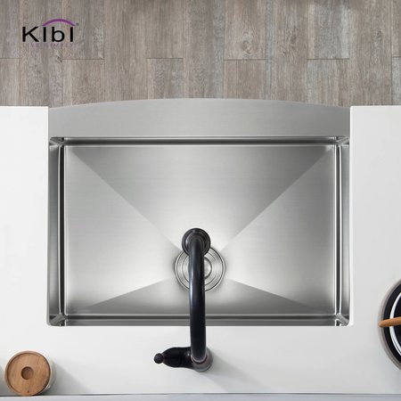 Kibi K1-SF30, Undermount, Farmhouse/Apron Mount, Satin Finish K1-SF30